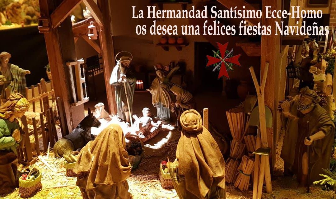 La Hermandad Santisimo Ecce-Homo os desea Felices Fiestas