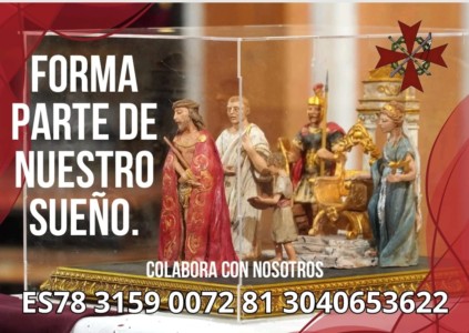 ampliación del paso a cargo de la prestigiosa escultora sevillana Lourdes Hernández Peña.